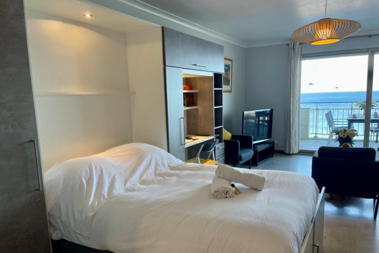 Seafront One Bedroom Apartment With A Terrasse Swimming Pool And A Parking アンティーブ エクステリア 写真