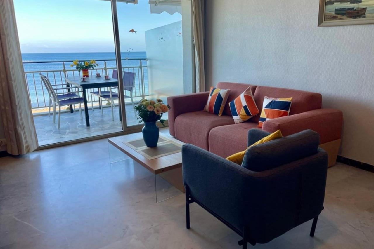 Seafront One Bedroom Apartment With A Terrasse Swimming Pool And A Parking アンティーブ エクステリア 写真