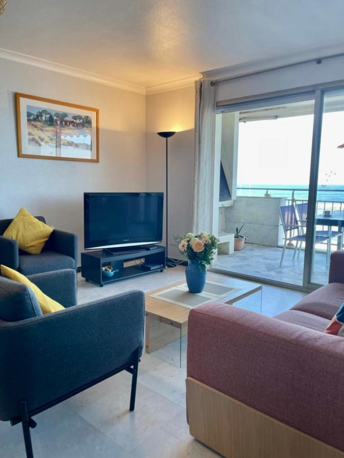 Seafront One Bedroom Apartment With A Terrasse Swimming Pool And A Parking アンティーブ エクステリア 写真